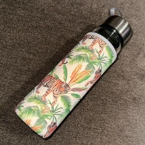 🥤B2G1FREE- Eco One Tropical 18 Oz Glass Bottle With Insulated Sleeve